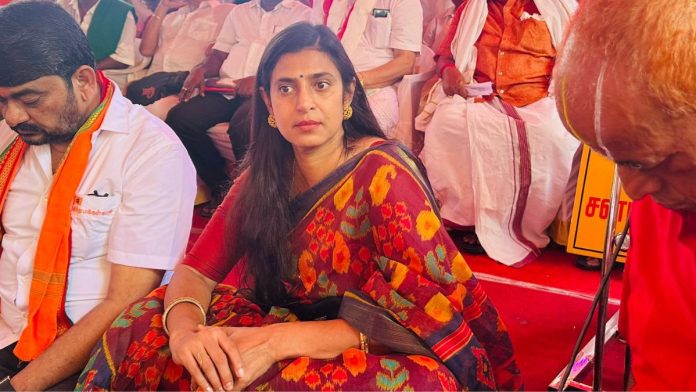 நடிகை கஸ்தூரி சங்கர் | புகைப்படம்: எக்ஸ், @கஸ்தூரி சங்கர்