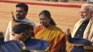ஜனாதிபதி திரௌபதி முர்மு மற்றும் பிரதமர் நரேந்திர மோடியுடன் இலங்கை ஜனாதிபதி அனுரகுமார திசாநாயக்க ராஷ்டிரபதி பவனில் | பிரவீன் ஜெயின் | திபிரிண்ட்