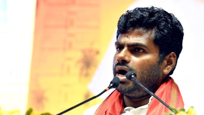 கே.அண்ணாமலையின் கோப்புப் படம் | ஏஎன்ஐ