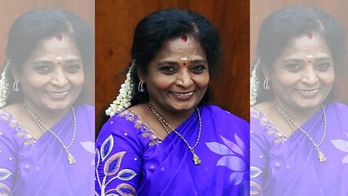 தமிழக பாஜக முன்னாள் தலைவர் தமிழிசை சௌந்தரராஜனின் கோப்பு புகைப்படம் | ஏஎன்ஐ