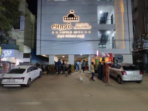 சென்னை அறம் அகாடமியில் ஐ.ஏ.எஸ். தேர்வெழுதுபவர்கள், யு.பி.எஸ்.சி தேர்வுகளில் இந்தி பேசும் மாணவர்கள் தங்களை விட முன்னிலை வகிப்பதாக புகார் கூறுகின்றனர் | புகைப்படம்: உதித் ஹிந்துஜா, திபிரிண்ட்