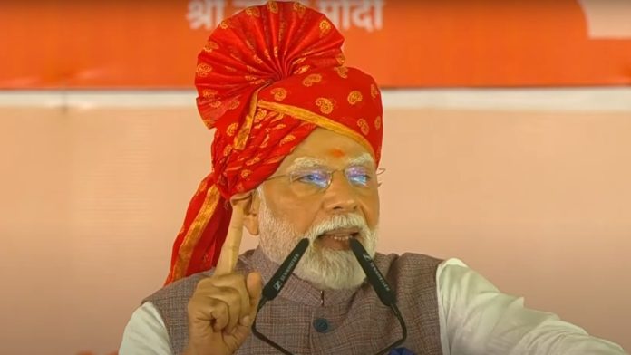 மே 22, 2025 அன்று பிகானரில் நடந்த பொதுக் கூட்டத்தில் பிரதமர் நரேந்திர மோடி உரையாற்றுகிறார் | YouTube @NarendraModi