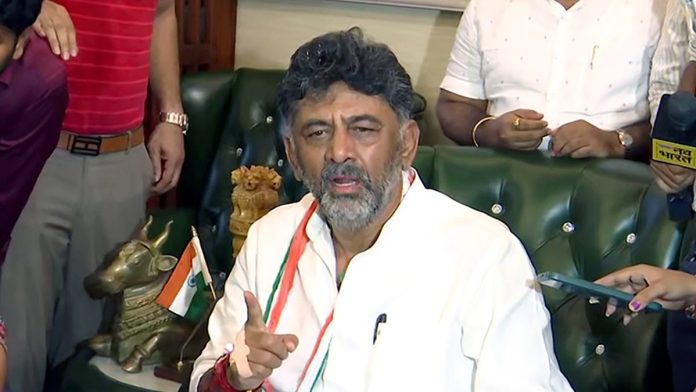 கர்நாடக துணை முதல்வர் டி.கே.சிவகுமாரின் கோப்பு புகைப்படம் | ஏஎன்ஐ