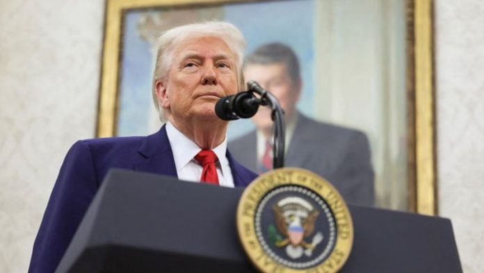 அமெரிக்க அதிபர் டொனால்ட் டிரம்பின் கோப்பு புகைப்படம் | ராய்ட்டர்ஸ்