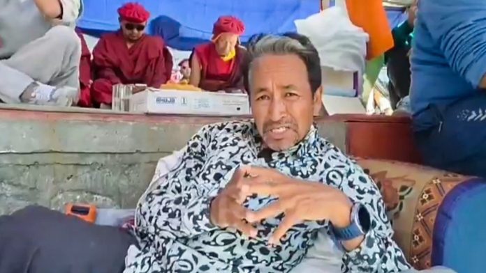 சுற்றுச்சூழல் ஆர்வலர் சோனம் வாங்சுக்கின் கோப்புப் படம். | ANI