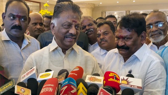 ஓ. பன்னீர்செல்வத்தின் கோப்புப் புகைப்படம் | ஏஎன்ஐ