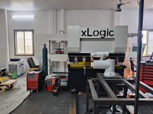 xLogic Labs பட்டறையில் ஒரு முன்மாதிரி வளைக்கும் ரோபோ | புகைப்படம்: அம்ர்தன்ஷ் அரோரா | ThePrint