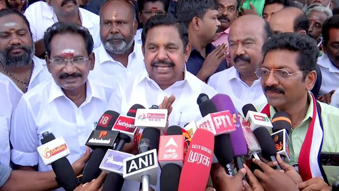 அதிமுக பொதுச்செயலாளர் எடப்பாடி கே.பழனிசாமி | ANI