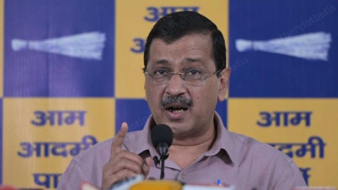 ஆம் ஆத்மி தலைவர் அரவிந்த் கெஜ்ரிவாலின் கோப்பு புகைப்படம் | சூரஜ் சிங் பிஷ்ட்/ThePrint