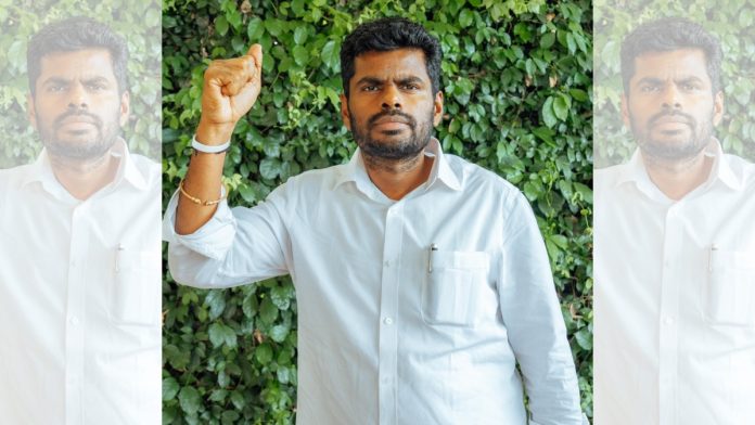தமிழக பாஜகவின் முன்னாள் தலைவர், தனது 'வி தி லீடர்ஸ்' அறக்கட்டளையின் கீழ் ஒரு கொள்கை அறிக்கையை வெளியிட்டார். | X/@annamalai_k